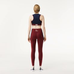 Vetements De Sport | LACOSTE Legging Sport Extensible Avec Poches