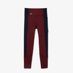 Vetements De Sport | LACOSTE Legging Sport Extensible Avec Poches