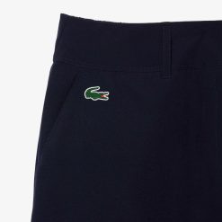 Vetements De Sport | LACOSTE Bermuda Femme Golf Lacoste Sport En Taffetas Extensible