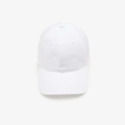 Chapeaux & Casquettes | LACOSTE Casquette Unie Lacoste En Twill De Coton Biologique