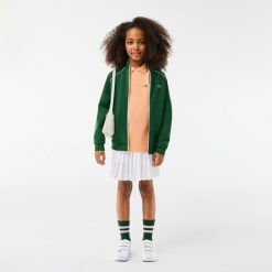 Vetements Fille | LACOSTE Polo Enfant Lacoste Regular Fit En Petit Pique Uni