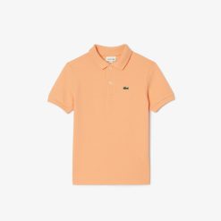 Vetements Fille | LACOSTE Polo Enfant Lacoste Regular Fit En Petit Pique Uni