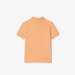 Vetements Fille | LACOSTE Polo Enfant Lacoste Regular Fit En Petit Pique Uni