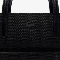 Sacs A Main & Cabas | LACOSTE Sac Cabas Medium Chantaco En Cuir