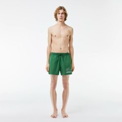 Maillots De Bain | LACOSTE Short De Bain Court Imprime Crocodile