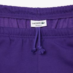 Pantalons & Shorts | LACOSTE Pantalon De Survetement Jogger A Imprime Signature