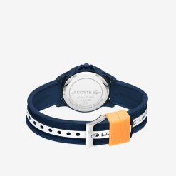 Accessoires | LACOSTE Montre Rider A 3 Aiguilles - Modele Bleu Avec Bracelet En Silicone