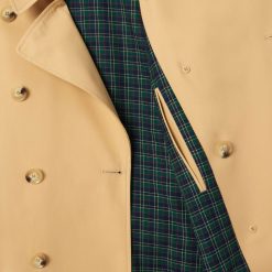 Manteaux & Vestes | LACOSTE Trench-Coat Oversize Ceinture En Coton Premium Deperlant