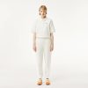 Pantalons & Shorts | LACOSTE Pantalon De Jogging Jogger En Coton Melange Uni