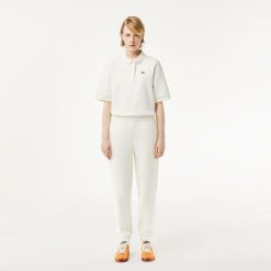 Pantalons & Shorts | LACOSTE Pantalon De Jogging Jogger En Coton Melange Uni