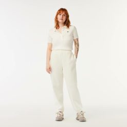 Pantalons & Shorts | LACOSTE Pantalon De Jogging Jogger En Coton Melange Uni