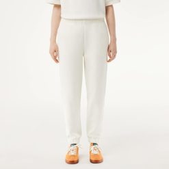 Pantalons & Shorts | LACOSTE Pantalon De Jogging Jogger En Coton Melange Uni