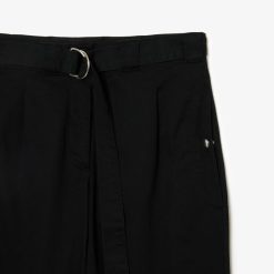 Pantalons & Shorts | LACOSTE Pantalon Cargo En Gabardine De Coton Extensible