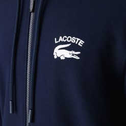 Sweatshirts | LACOSTE Sweatshirt Zippe A Capuche Homme Classic Fit Lacoste