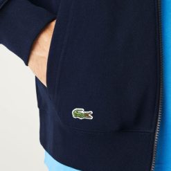 Sweatshirts | LACOSTE Sweatshirt Zippe A Capuche Homme Classic Fit Lacoste