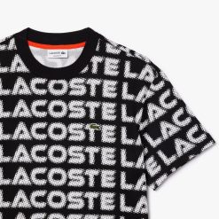 T-Shirts | LACOSTE T-Shirt A Imprime Sigle En Jersey De Coton