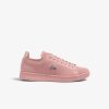 Sneakers | LACOSTE Sneakers Carnaby Pique Femme Lacoste En Textile, Detail Au Talon