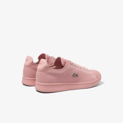 Sneakers | LACOSTE Sneakers Carnaby Pique Femme Lacoste En Textile, Detail Au Talon