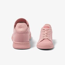 Sneakers | LACOSTE Sneakers Carnaby Pique Femme Lacoste En Textile, Detail Au Talon