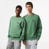 Sweatshirts | LACOSTE Sweatshirt Jogger Unie Lacoste Loose Fit Avec Badge Crocodile