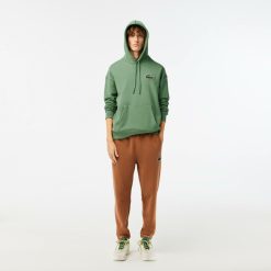 Sweatshirts | LACOSTE Sweatshirt Jogger Unie Lacoste Loose Fit Avec Badge Crocodile