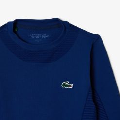 Vetements De Sport | LACOSTE Crop Top Manches Longues Sport Sans Couture