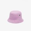 Chapeaux & Casquettes | LACOSTE Bob Unie En Pique De Coton Biologique Uni