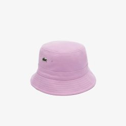 Chapeaux & Casquettes | LACOSTE Bob Unie En Pique De Coton Biologique Uni