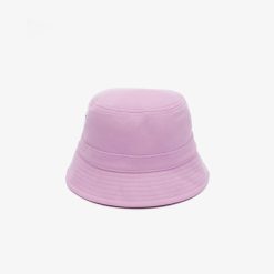 Chapeaux & Casquettes | LACOSTE Bob Unie En Pique De Coton Biologique Uni