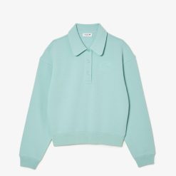 Sweatshirts | LACOSTE Sweatshirt A Col Polo Jogger Avec Broderie Lacoste