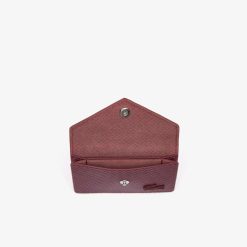 Portefeuilles & Petite Maroquinerie | LACOSTE Porte-Cartes Chantaco Classics En Cuir