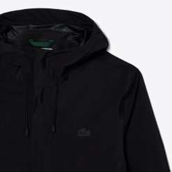 Survetements | LACOSTE Veste Courte De Survetement Sportsuit Impermeable Homme Lacoste