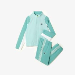 Vetements Garcon | LACOSTE Ensemble De Survetement Garcon Lacoste Tennis Color-Block