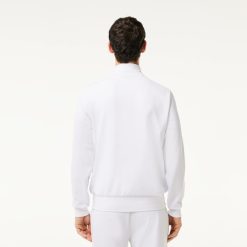 Vetements De Sport | LACOSTE Sweatshirt Zippe Sport En Fibres Recyclees