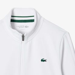 Vetements De Sport | LACOSTE Sweatshirt Zippe Sport En Fibres Recyclees