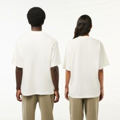 T-Shirts | LACOSTE T-Shirt Loose Fit En Jersey De Coton