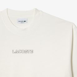 T-Shirts | LACOSTE T-Shirt Loose Fit En Jersey De Coton