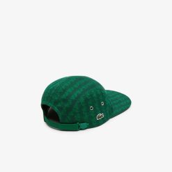 Chapeaux & Casquettes | LACOSTE Casquette Girolle Avec Imprime Monogramme En Twill