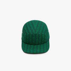 Chapeaux & Casquettes | LACOSTE Casquette Girolle Avec Imprime Monogramme En Twill