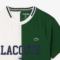 T-Shirts | LACOSTE T-Shirt Ultra-Dry Lacoste Sport X Daniil Medvedev