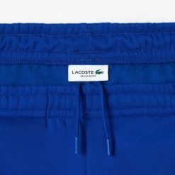 Pantalons & Shorts | LACOSTE Short Color-Block Homme Lacoste En Molleton Gratte