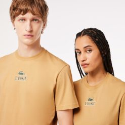 T-Shirts | LACOSTE T-Shirt Regular Fit Avec Marquage En Jersey De Coton