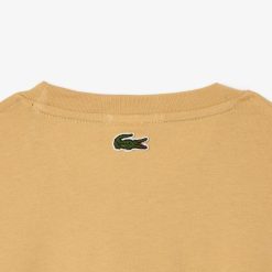 T-Shirts | LACOSTE T-Shirt Regular Fit Avec Marquage En Jersey De Coton