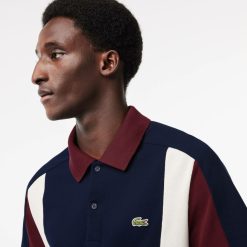 Polos | LACOSTE Polo Color-Block En Petit Pique De Coton