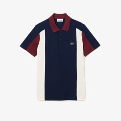 Polos | LACOSTE Polo Color-Block En Petit Pique De Coton