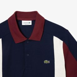 Polos | LACOSTE Polo Color-Block En Petit Pique De Coton