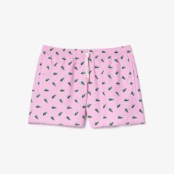 Maillots De Bain | LACOSTE Short De Bain Avec Imprime Crocodile