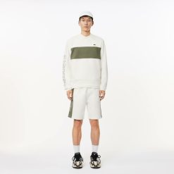 Sweatshirts | LACOSTE Sweatshirt Jogger Color-Block Classic Fit Avec Imprime 3D