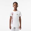 Vetements Garcon | LACOSTE T-Shirt Lacoste Tennis En Jersey De Coton