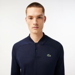 Vetements De Sport | LACOSTE Pull Homme Golf Lacoste Sport En Laine Technique